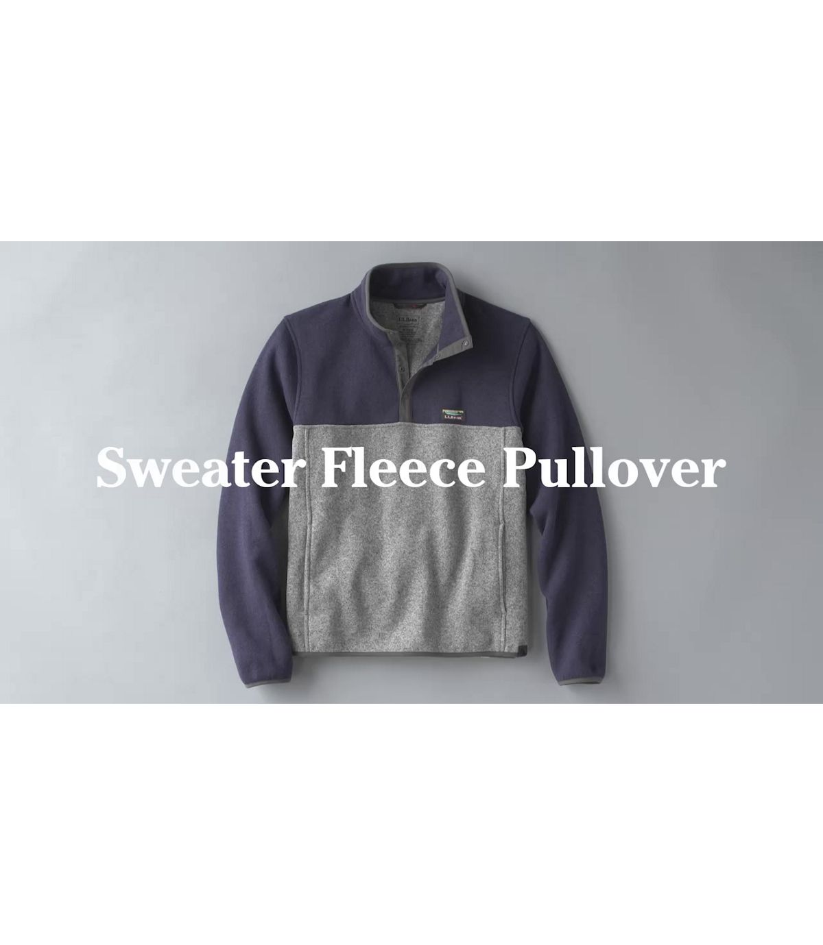 L.L.Bean Men's L.L.Bean Sweater Fleece Pullover