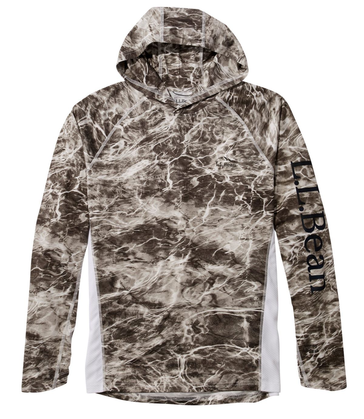 L.L.Bean Men's Tropicwear Knit Hoodie, Print