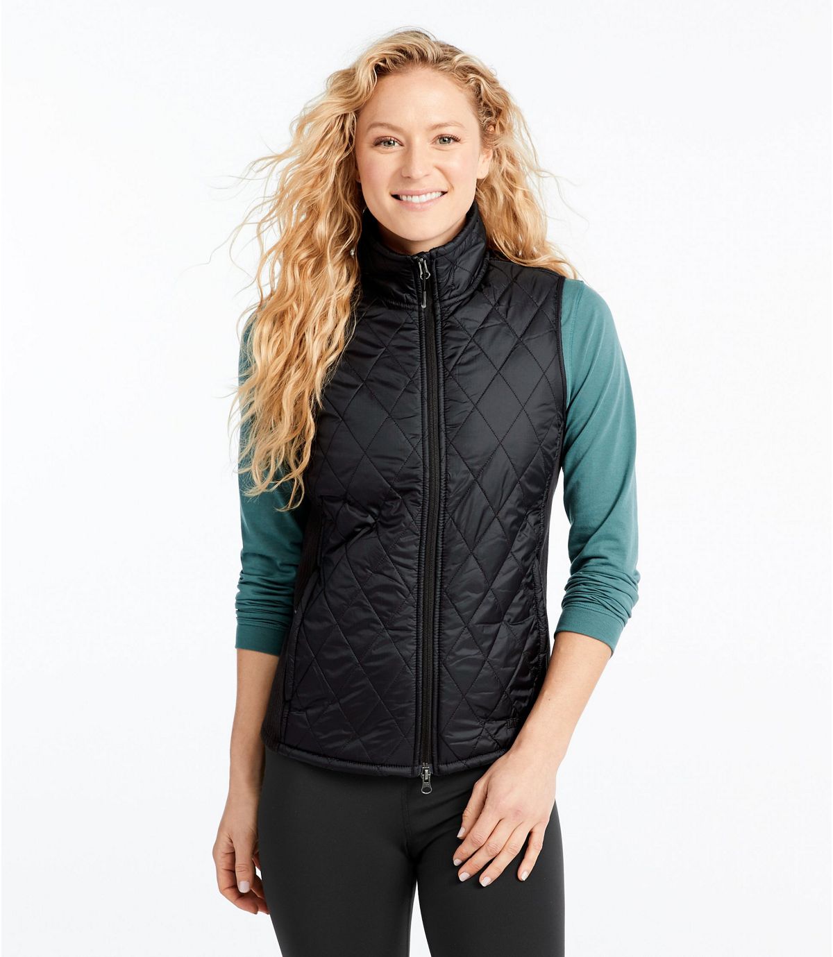 L.L.Bean Women's Fleece-Lined Fitness Vest