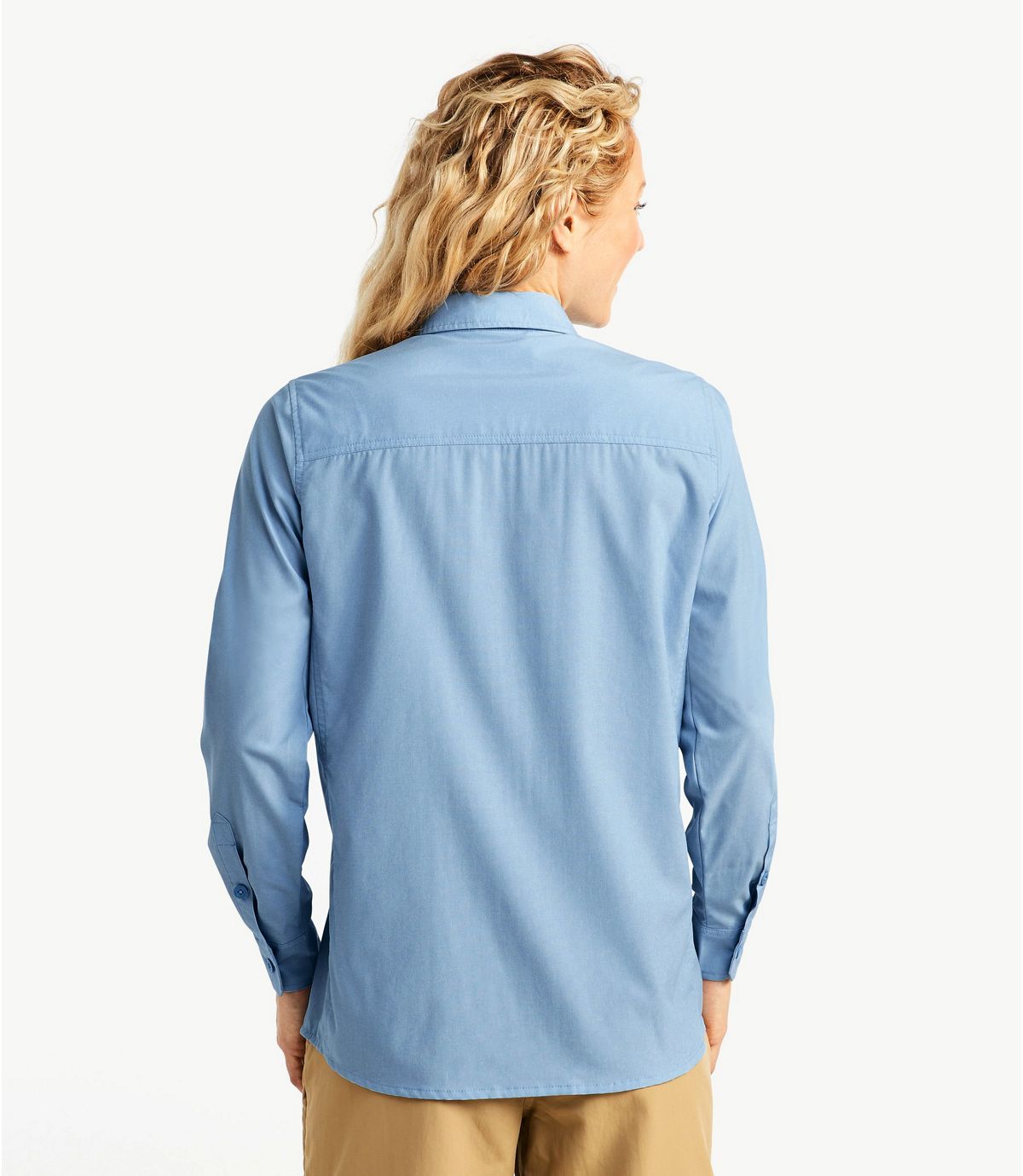 L.L.Bean Women's No Fly Zone Shirt, Long-Sleeve