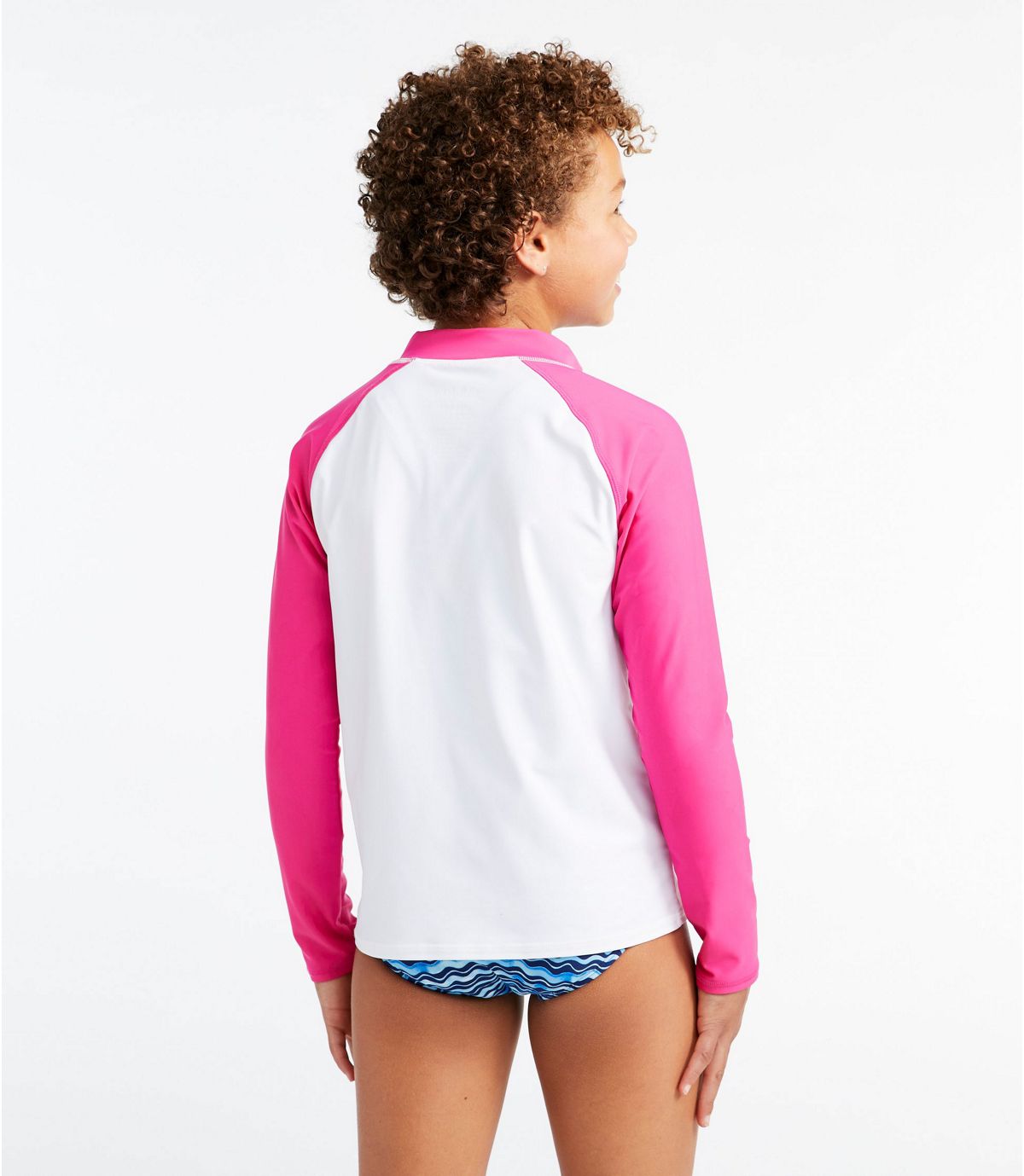 L.L.Bean Kids' Sun-and-Surf Shirt, Full-Zip