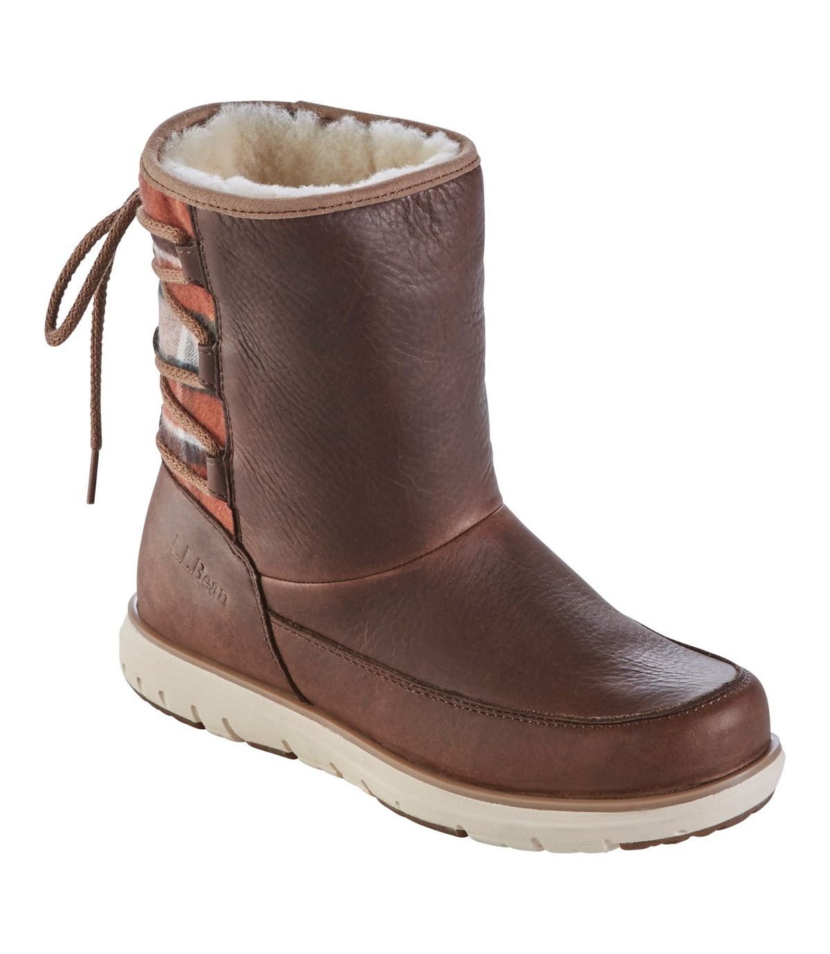 L.L.Bean Mountain Lodge Muk Luk Boots, Leather