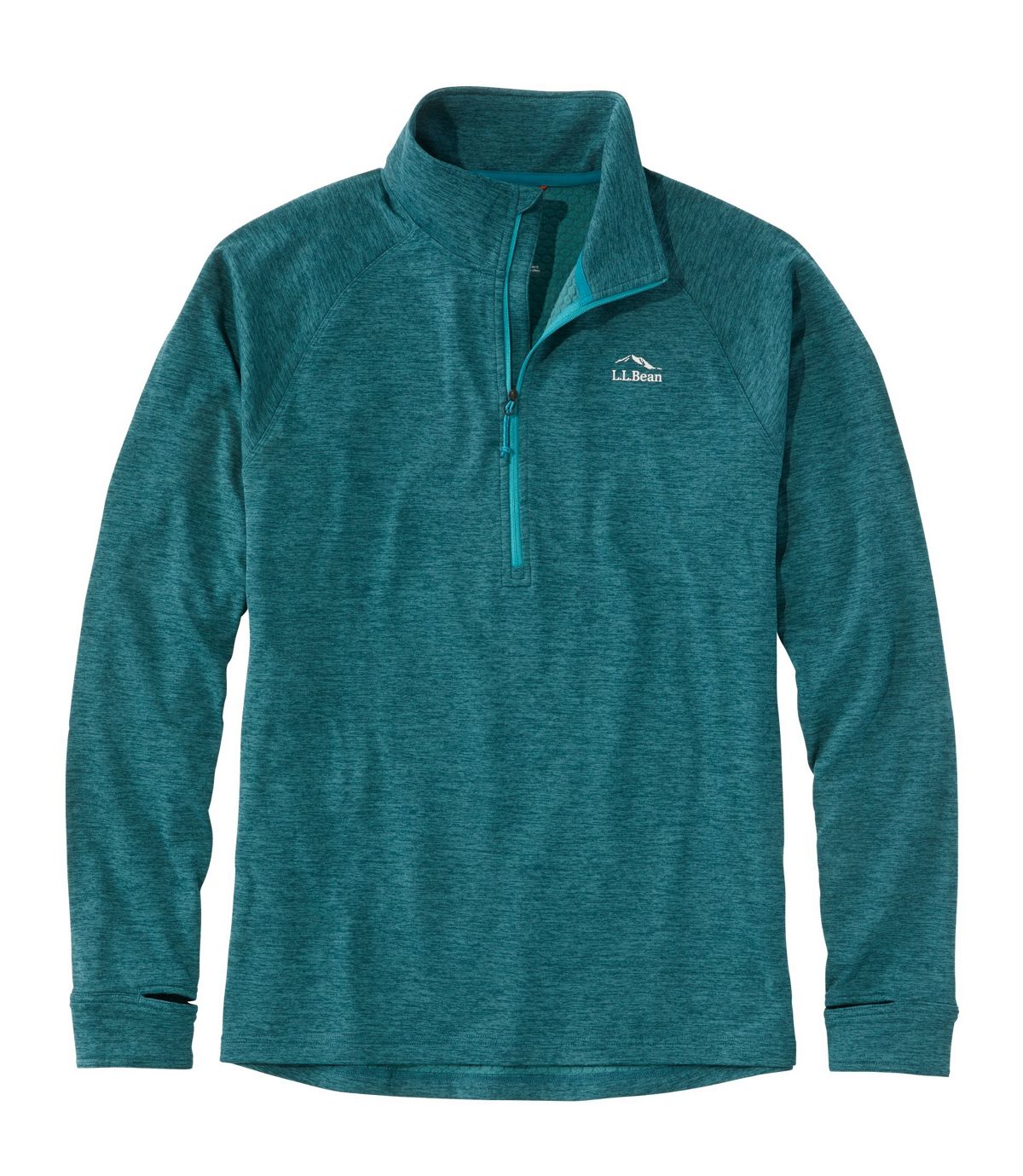 L.L.Bean Men's Adventure Grid Fleece Quarter-Zip