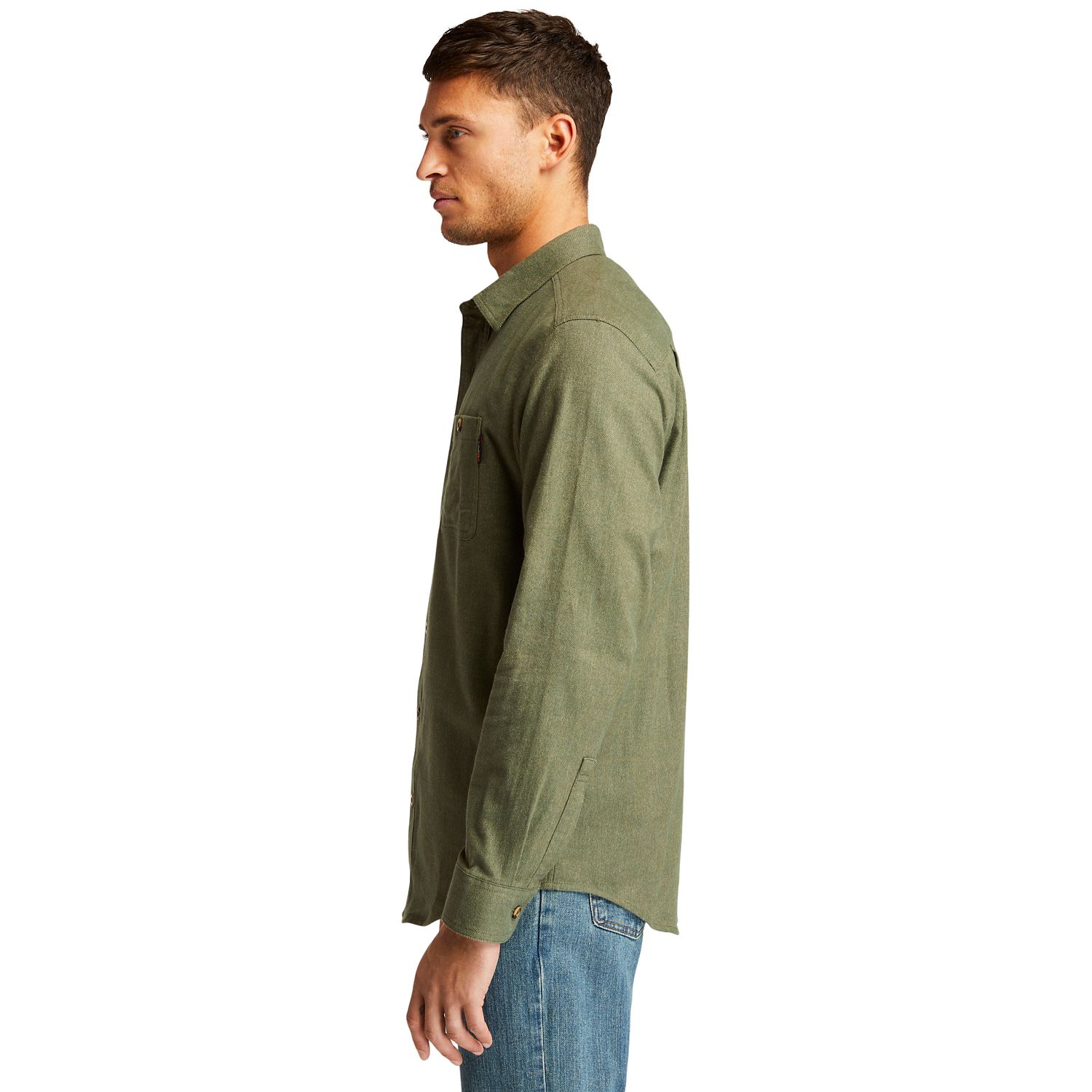 Men's Timberland PRO Woodfort Midweight Flannel Work Shirt