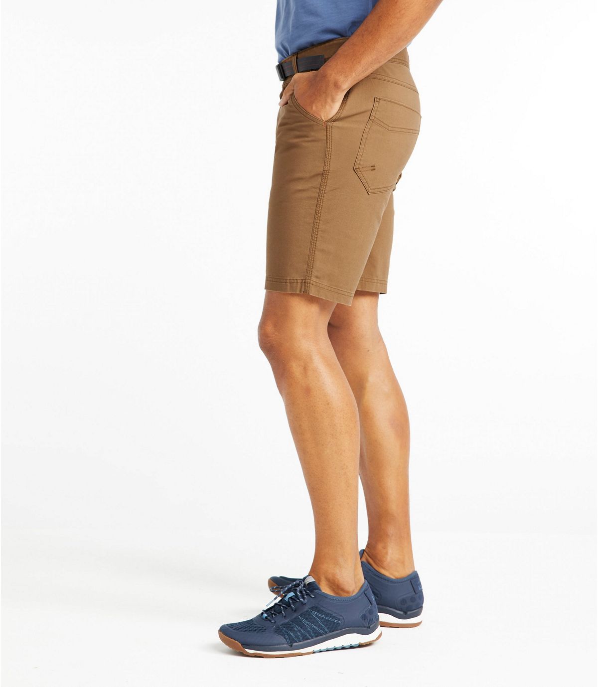 L.L.Bean Men's Traverse Crag Belted Shorts