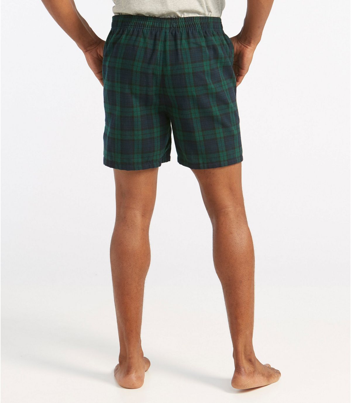 L.L.Bean Men's Scotch Plaid Flannel Boxers