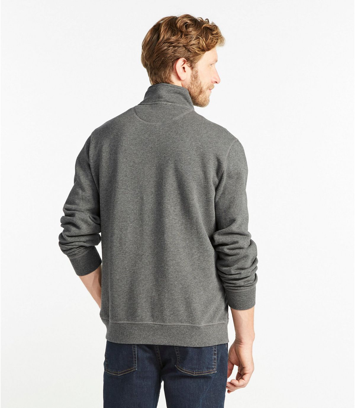 L.L.Bean Men's Athletic Sweats, Full-Zip Sweatshirt