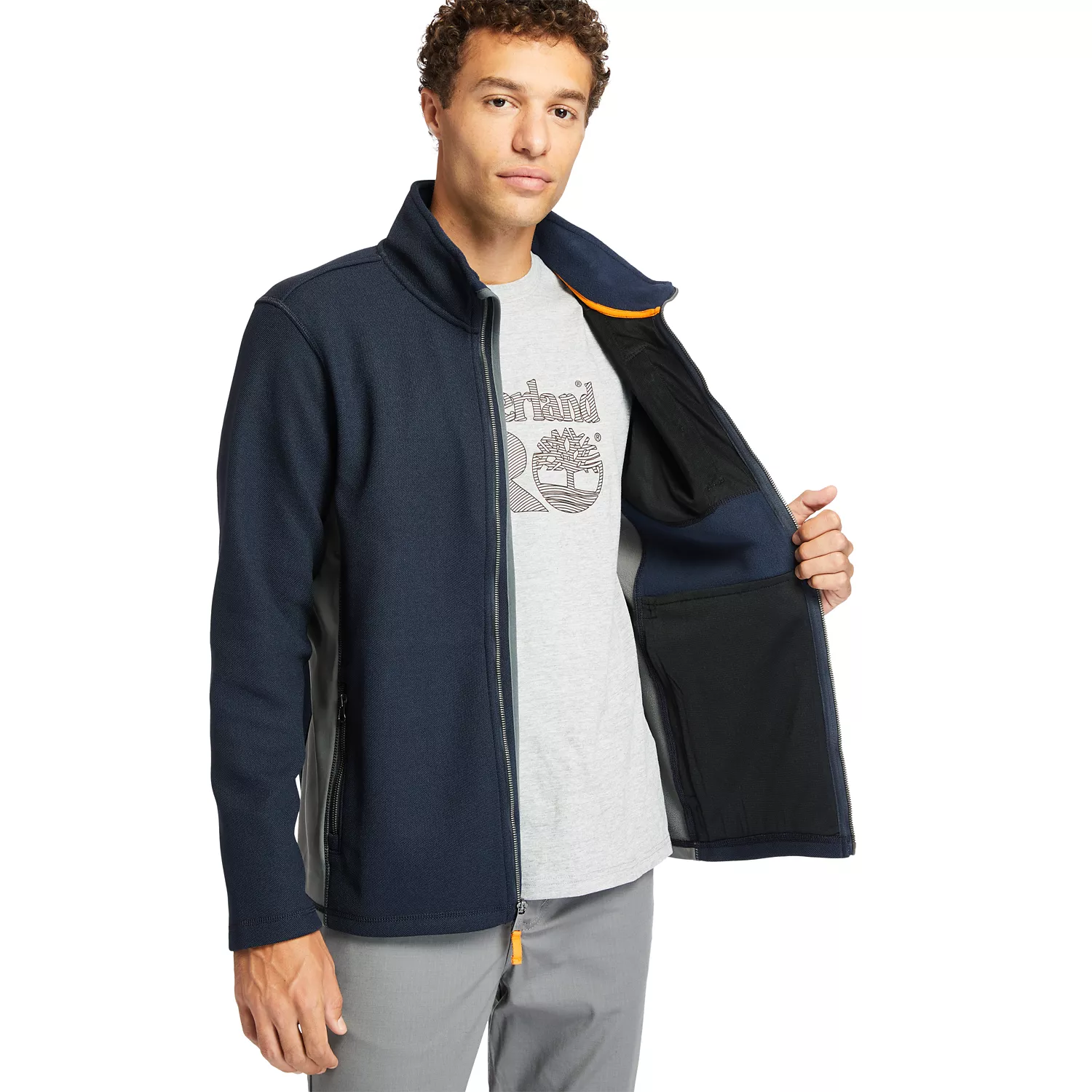 Men's Timberland PRO Studwall Full-Zip Fleece Shirt