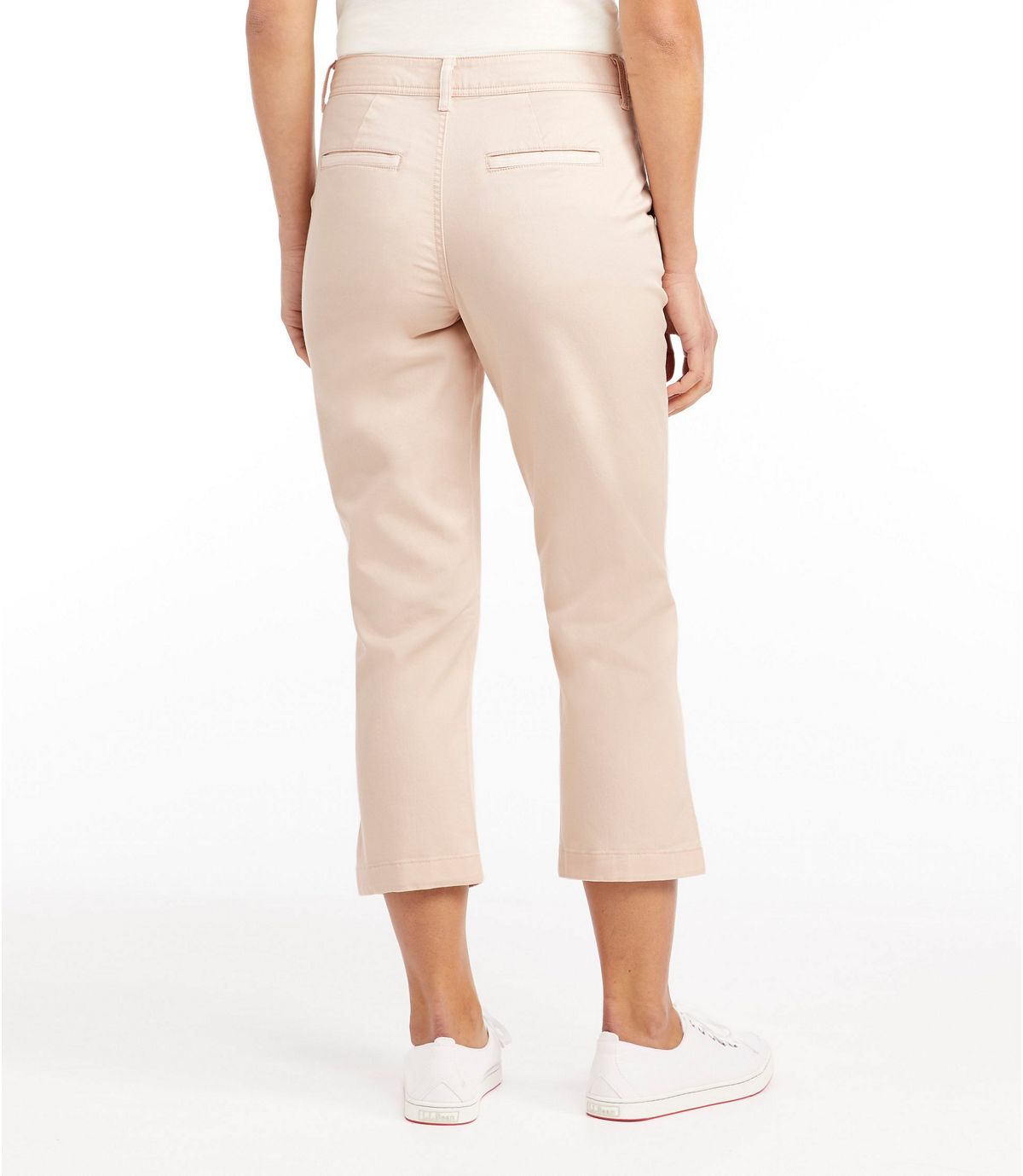 L.L.Bean Women's Lakewashed Chino Pants, Cropped