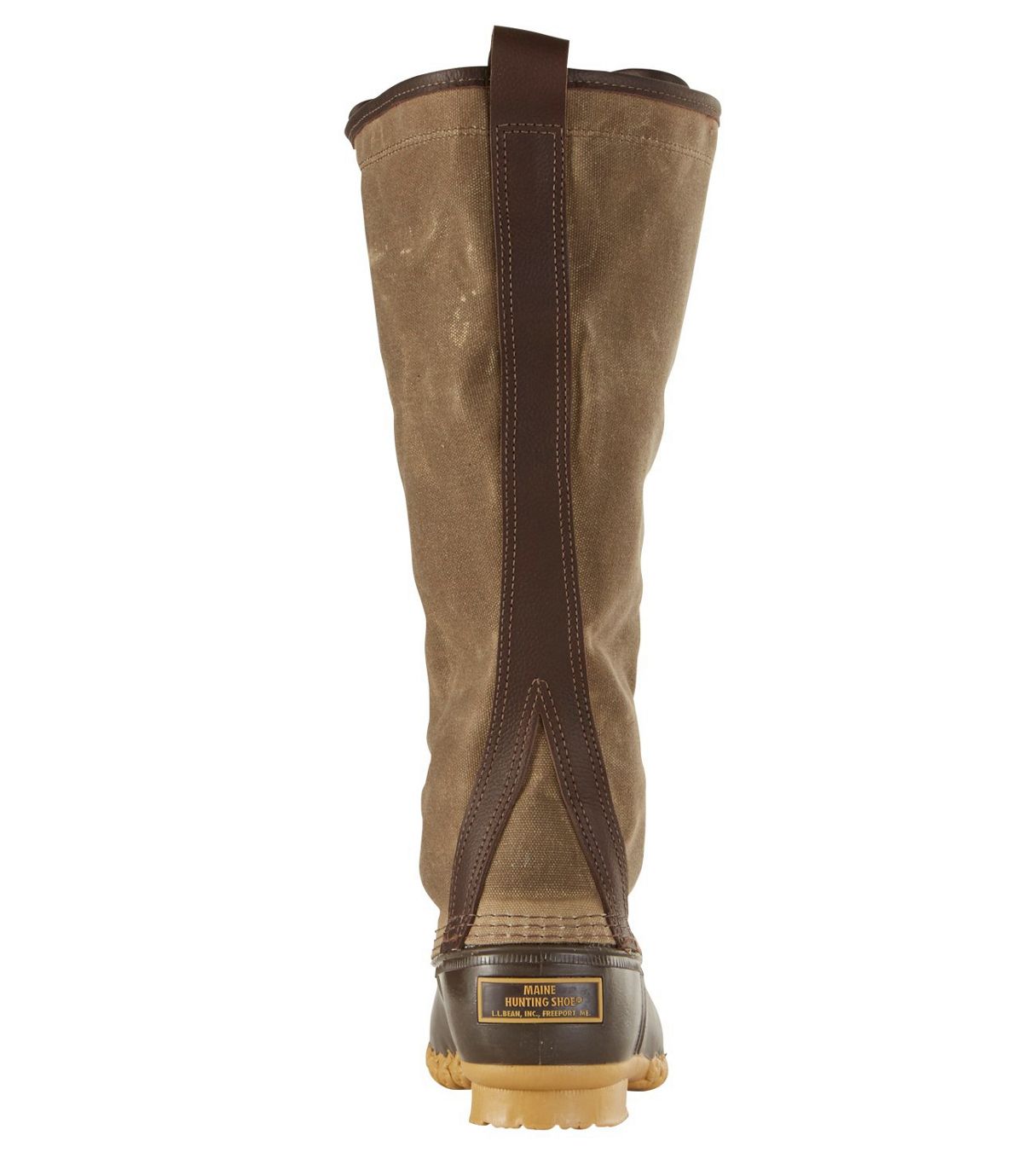 L.L.Bean Signature Waxed-Canvas Maine Hunting Shoe, 16"