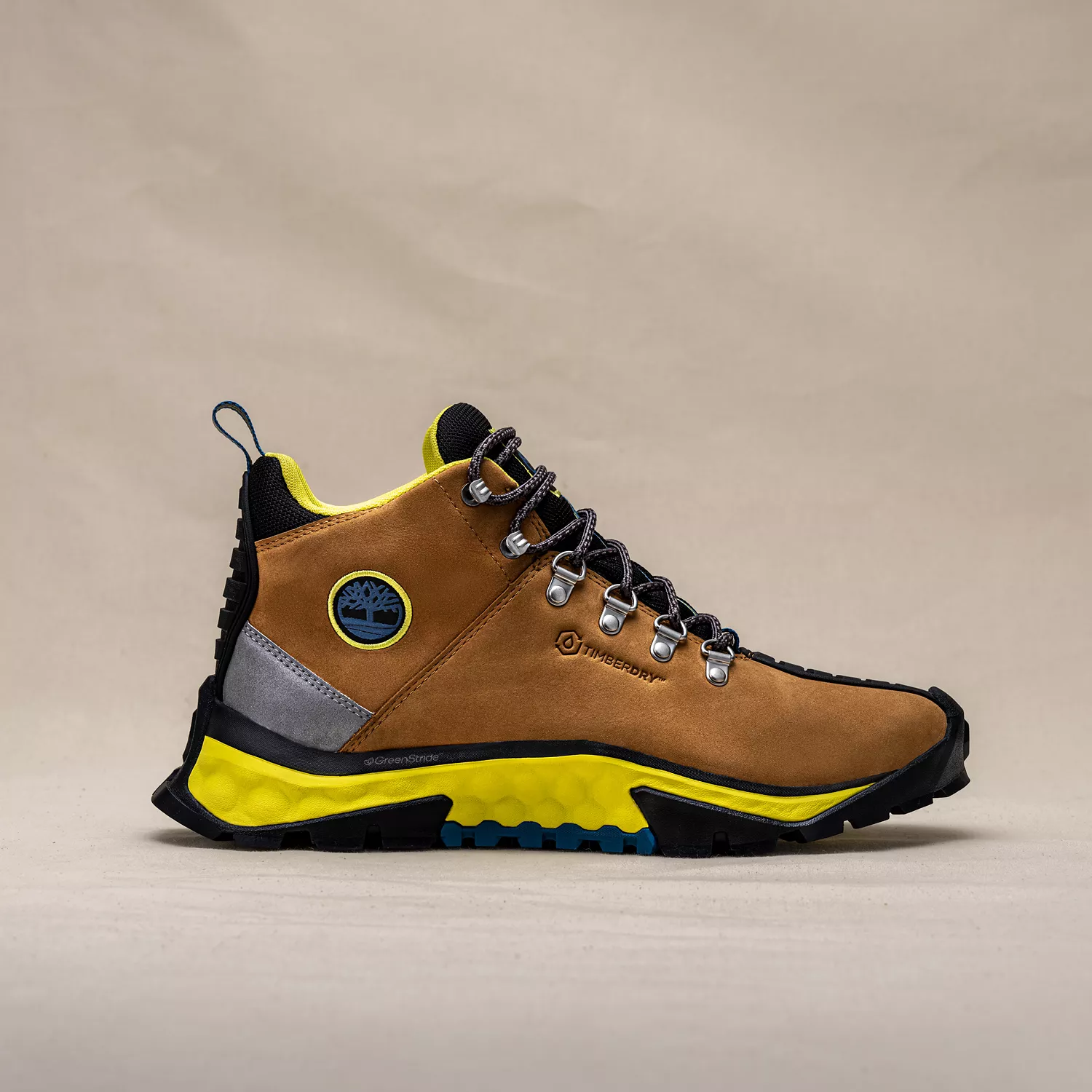 Men's GreenStride Solar Ridge Waterproof Hiking Boots