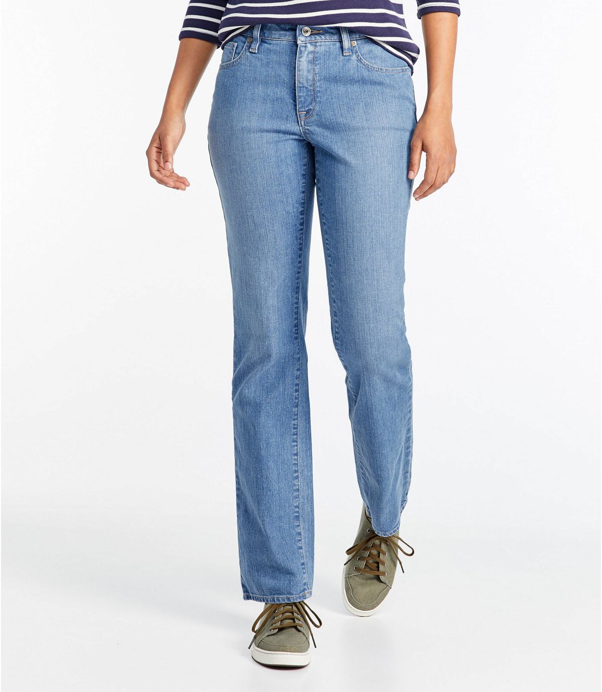 L.L.Bean Women's 1912 Jeans, Favorite Fit Straight-Leg