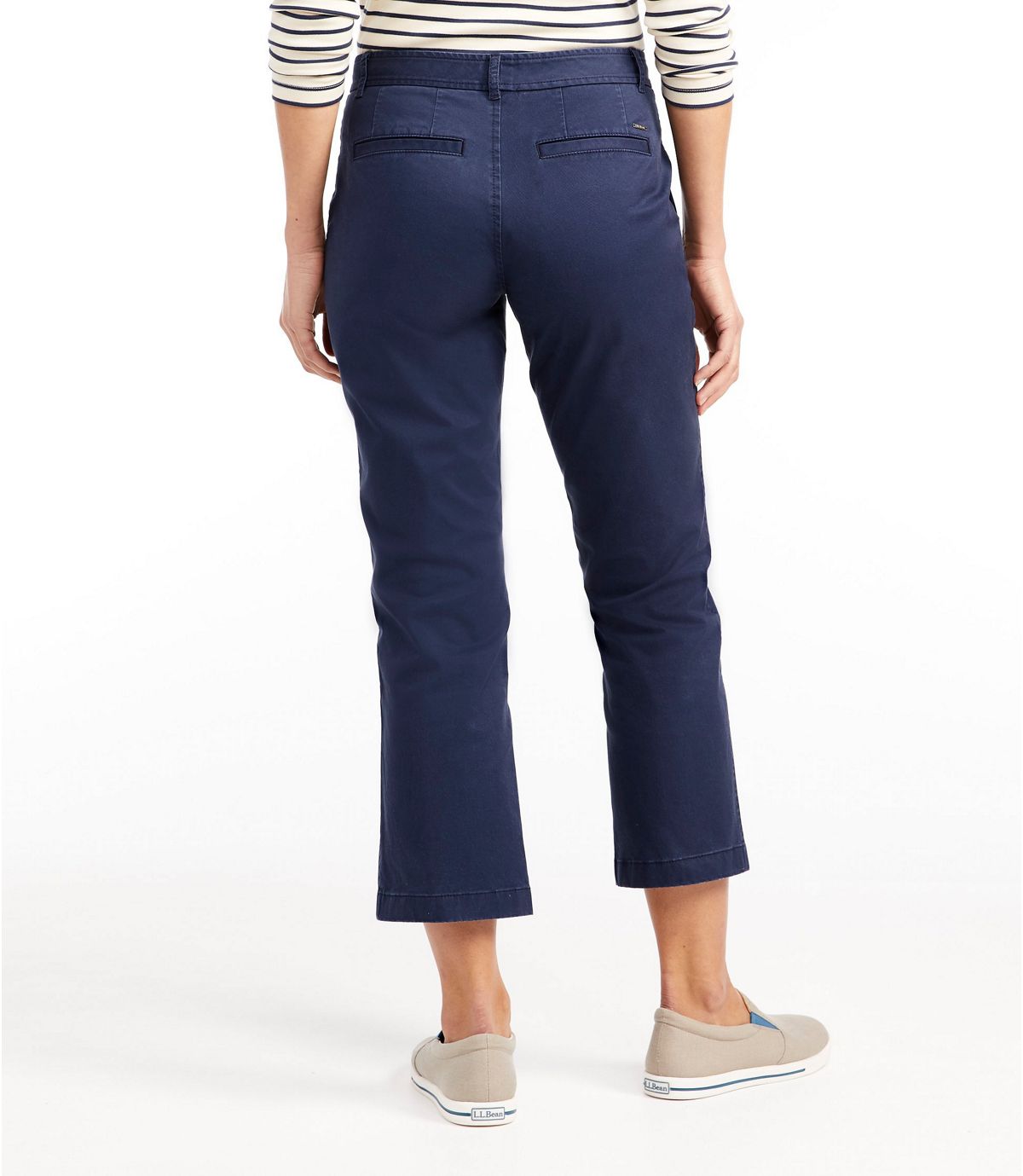 L.L.Bean Women's Ultimate Chinos, Favorite Fit Cropped