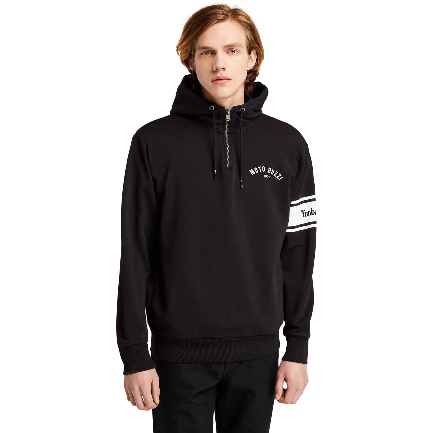 Men's Moto Guzzi x Timberland Half Zip Hoodie