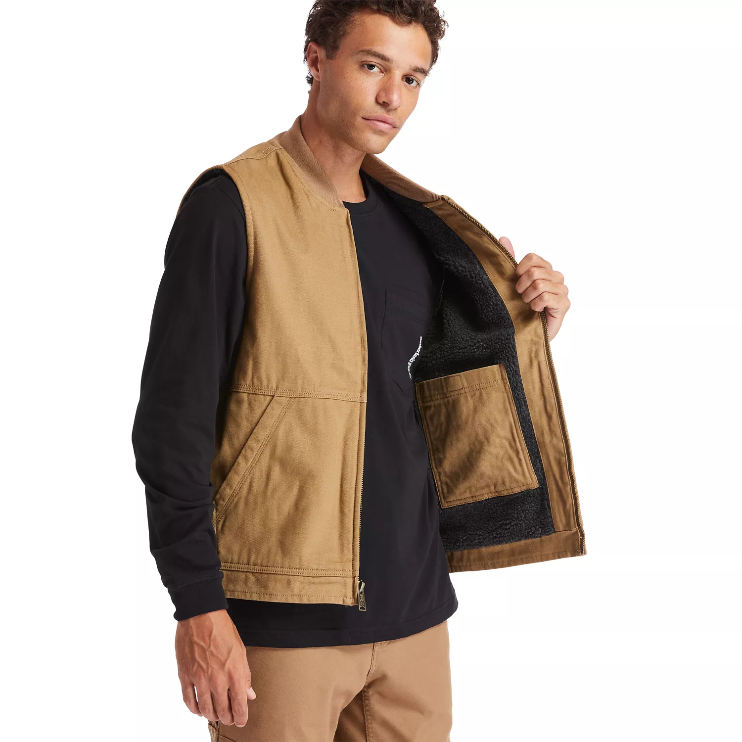 Men's Timberland PRO Gritman Lined Canvas Vest