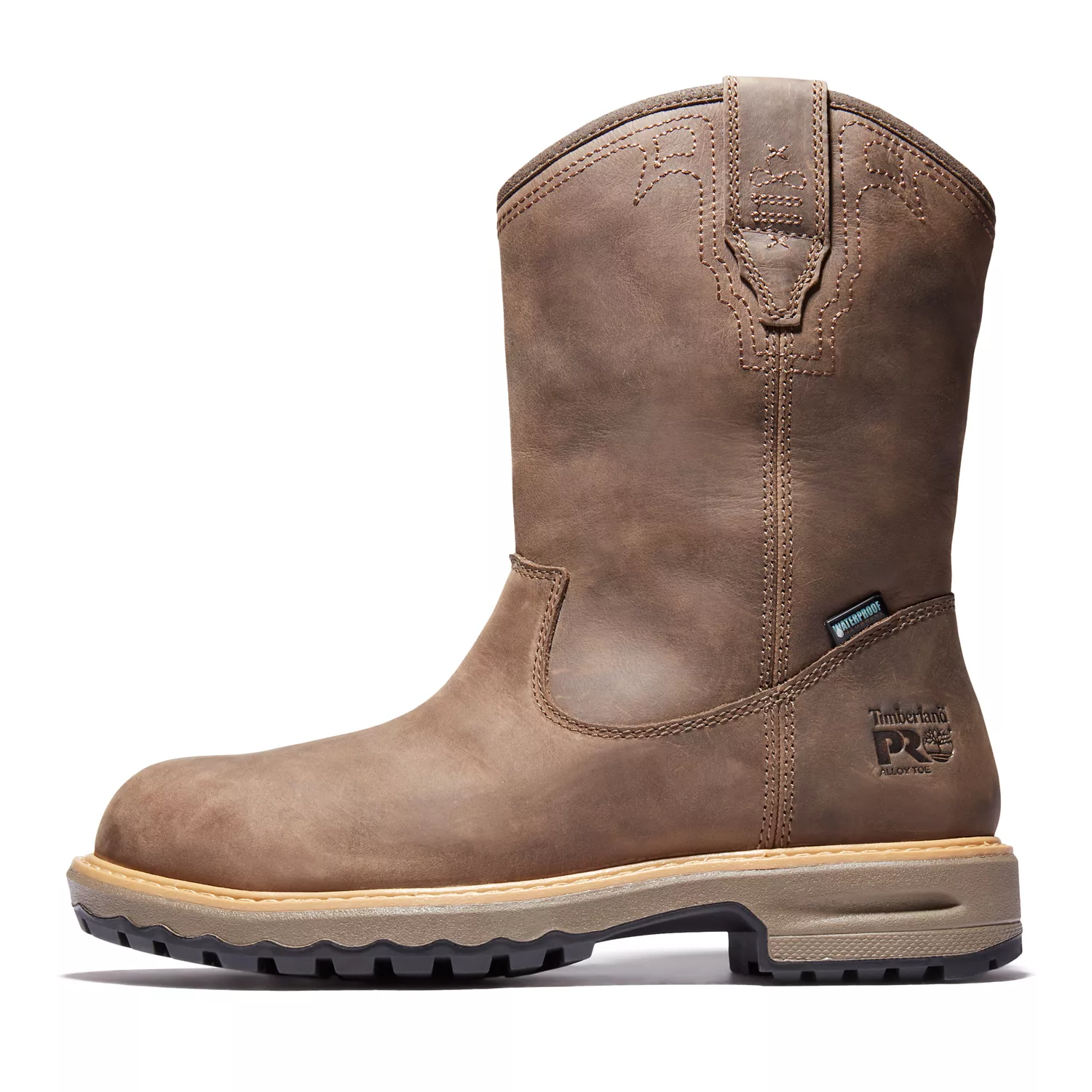 Women's Ashlar Pull On Alloy Toe Waterproof Work Boot