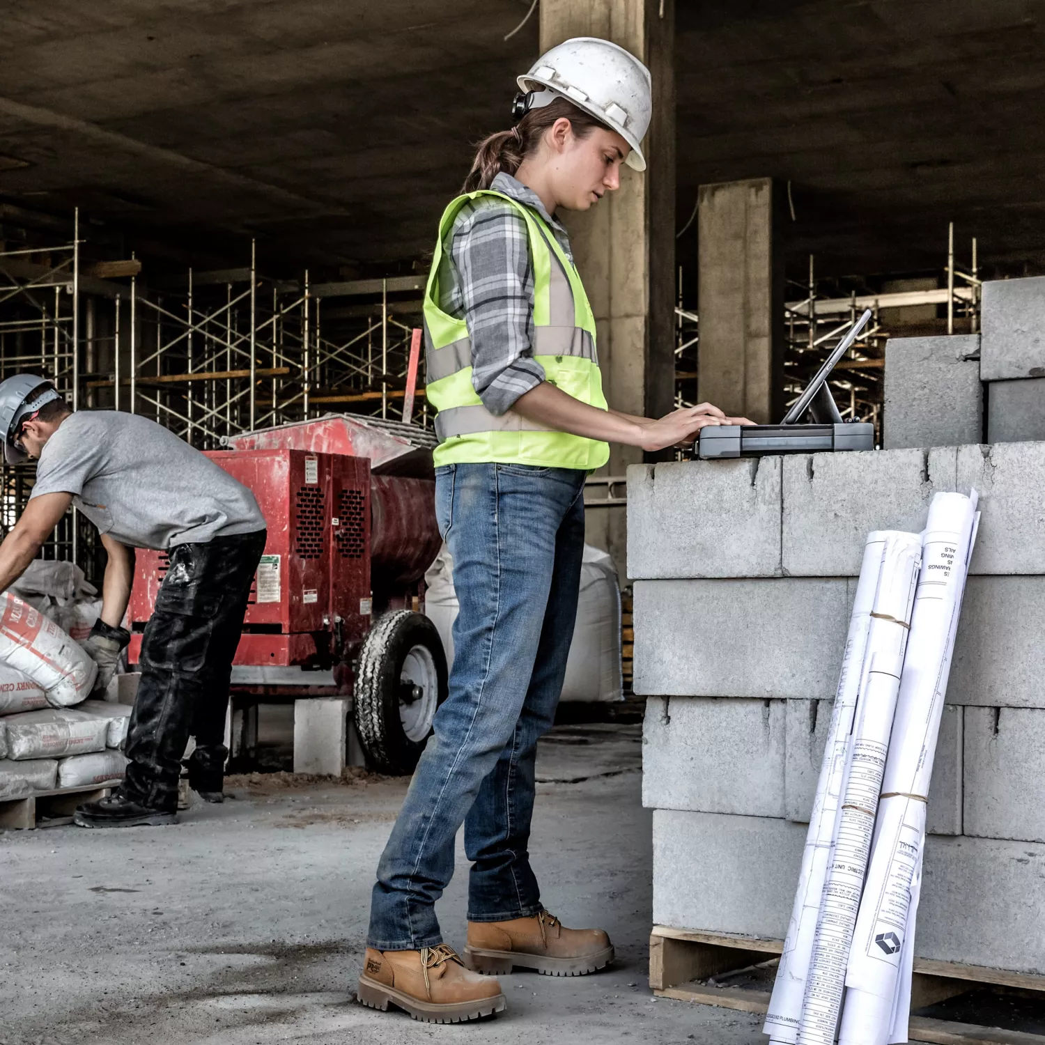 Women's Direct Attach 6 Waterproof Work Boot