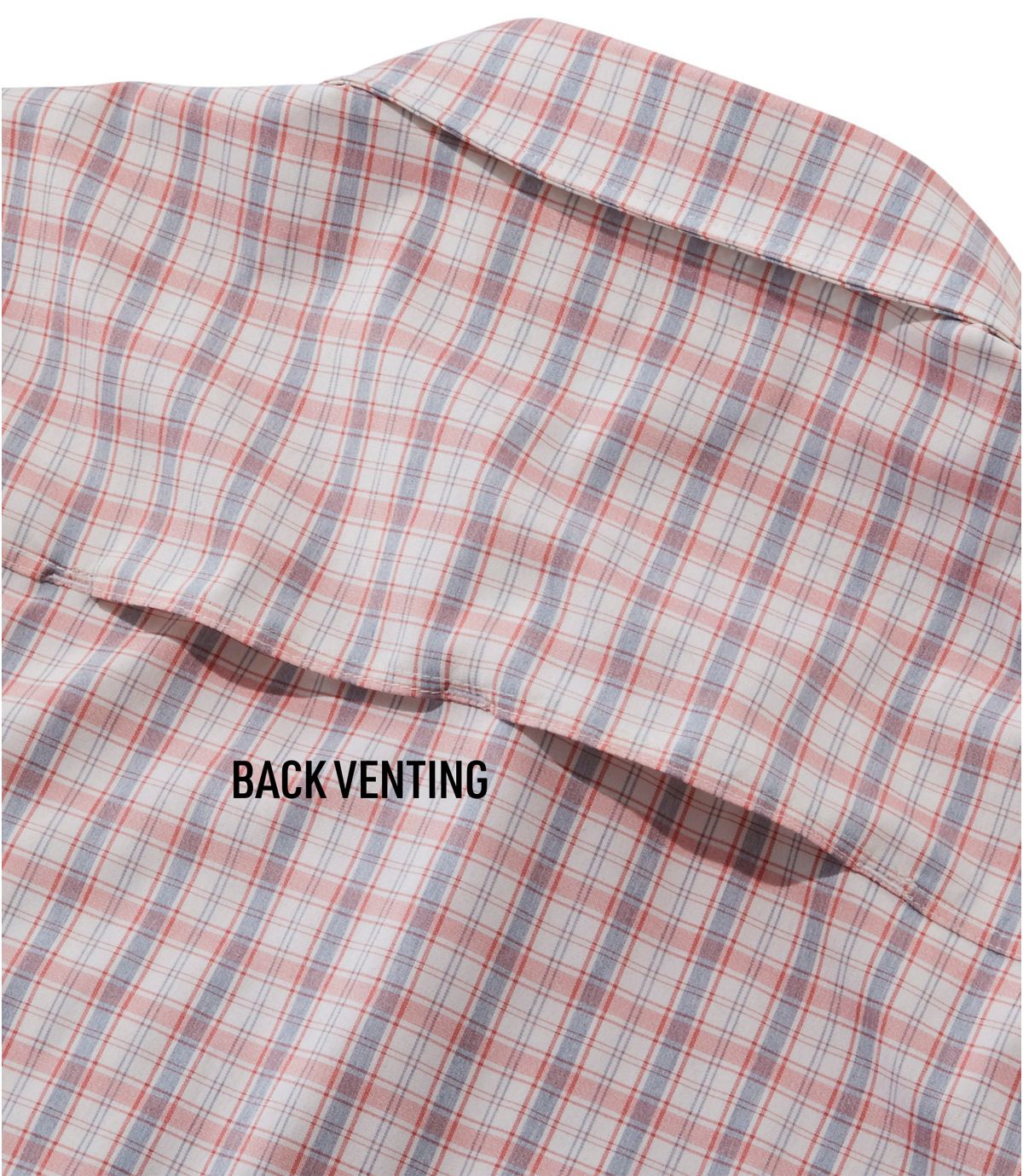 L.L.Bean Women's Tropicwear Pro Stretch Shirt, Long-Sleeve Plaid