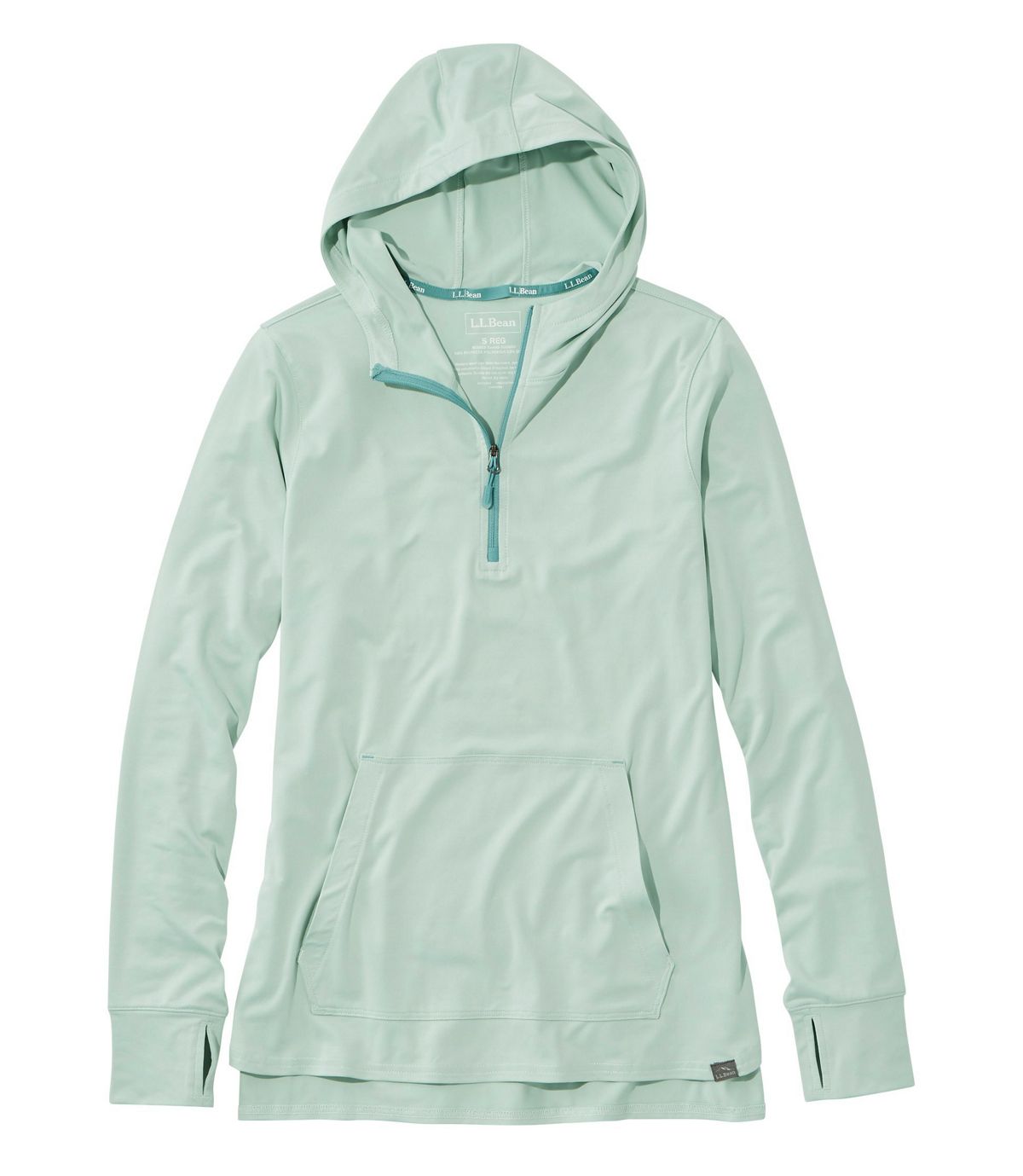 L.L.Bean All-Day Active UPF Quarter-Zip Hoodie