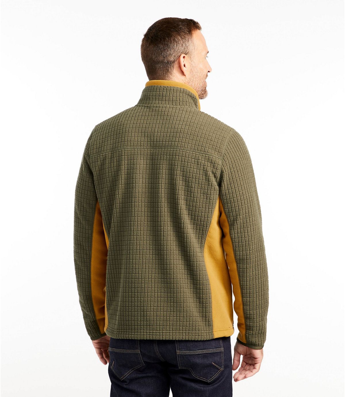 L.L.Bean Men's Mountain Classic Windproof Fleece Jacket