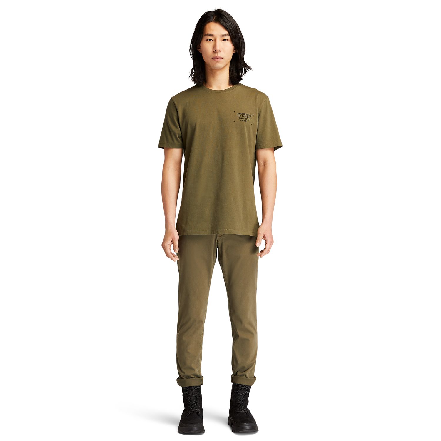 Men's Short-Sleeve Camo-Print Logo T-Shirt