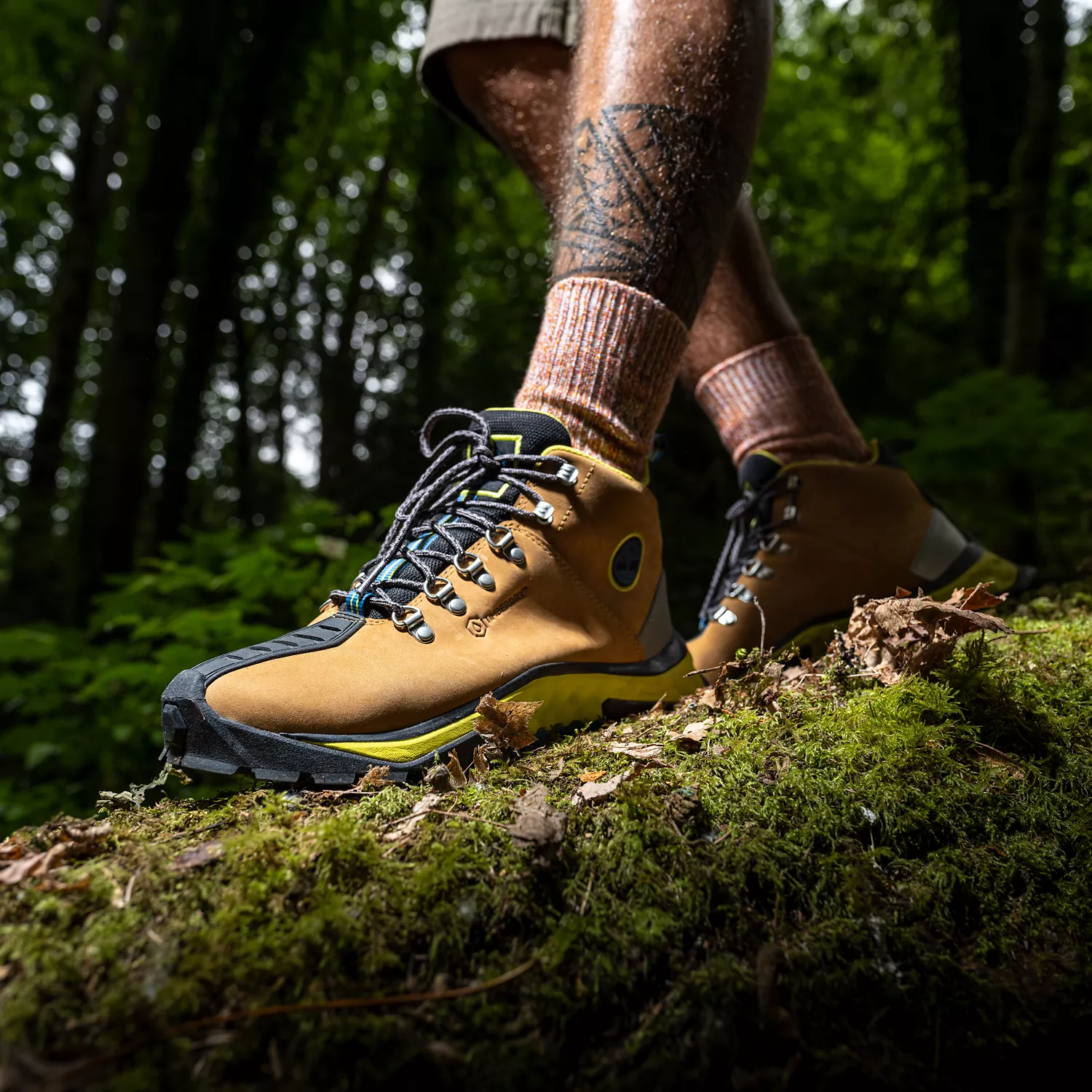 Men's GreenStride Solar Ridge Waterproof Hiking Boots