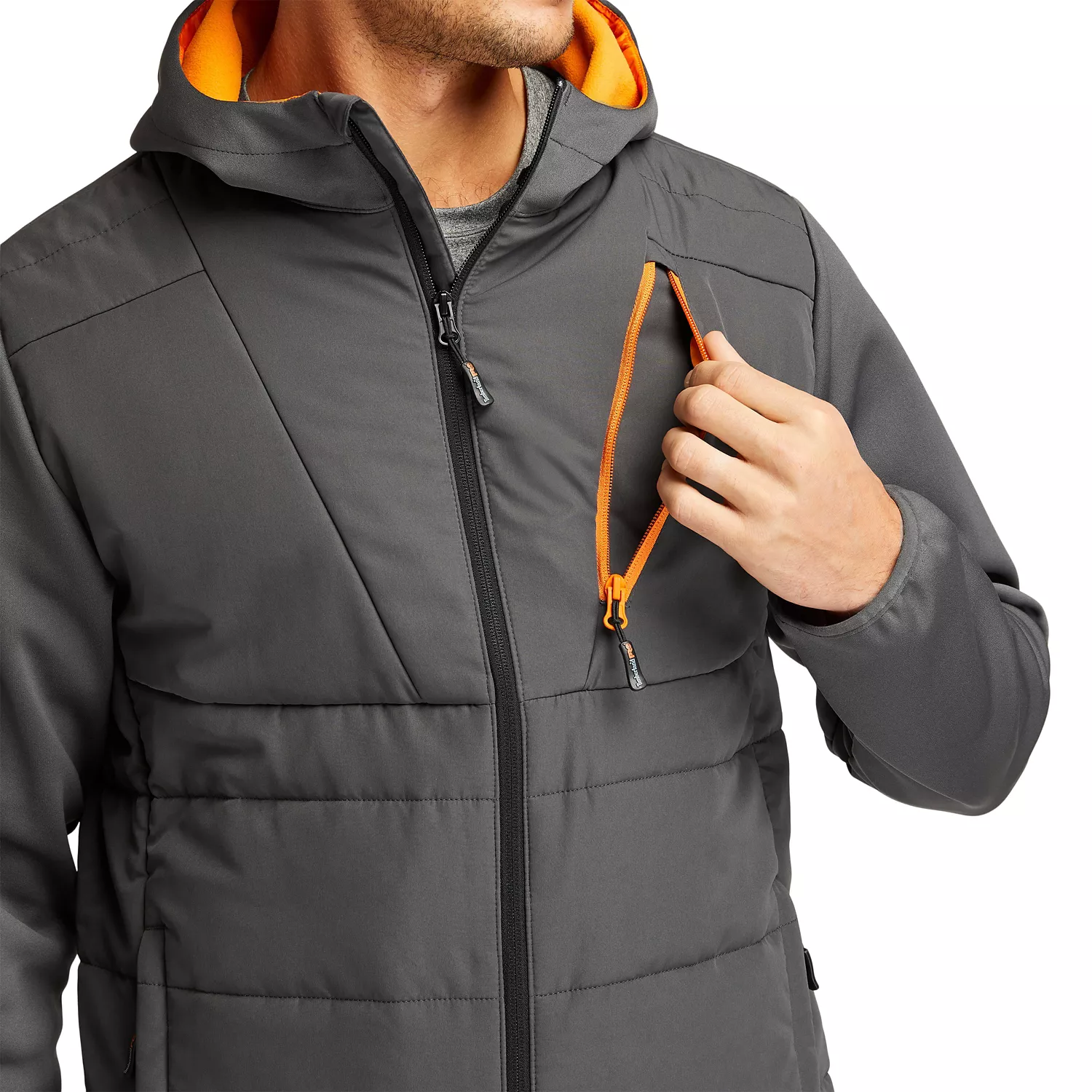 Men's Big & Tall Timberland PRO Deadbolt Hybrid Midlayer Jacket