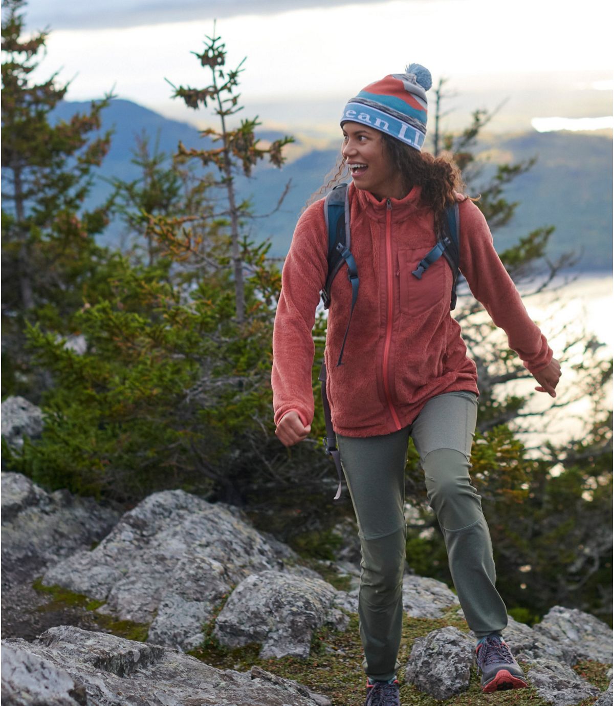 L.L.Bean Women's Adventure Hybrid Fleece Jacket