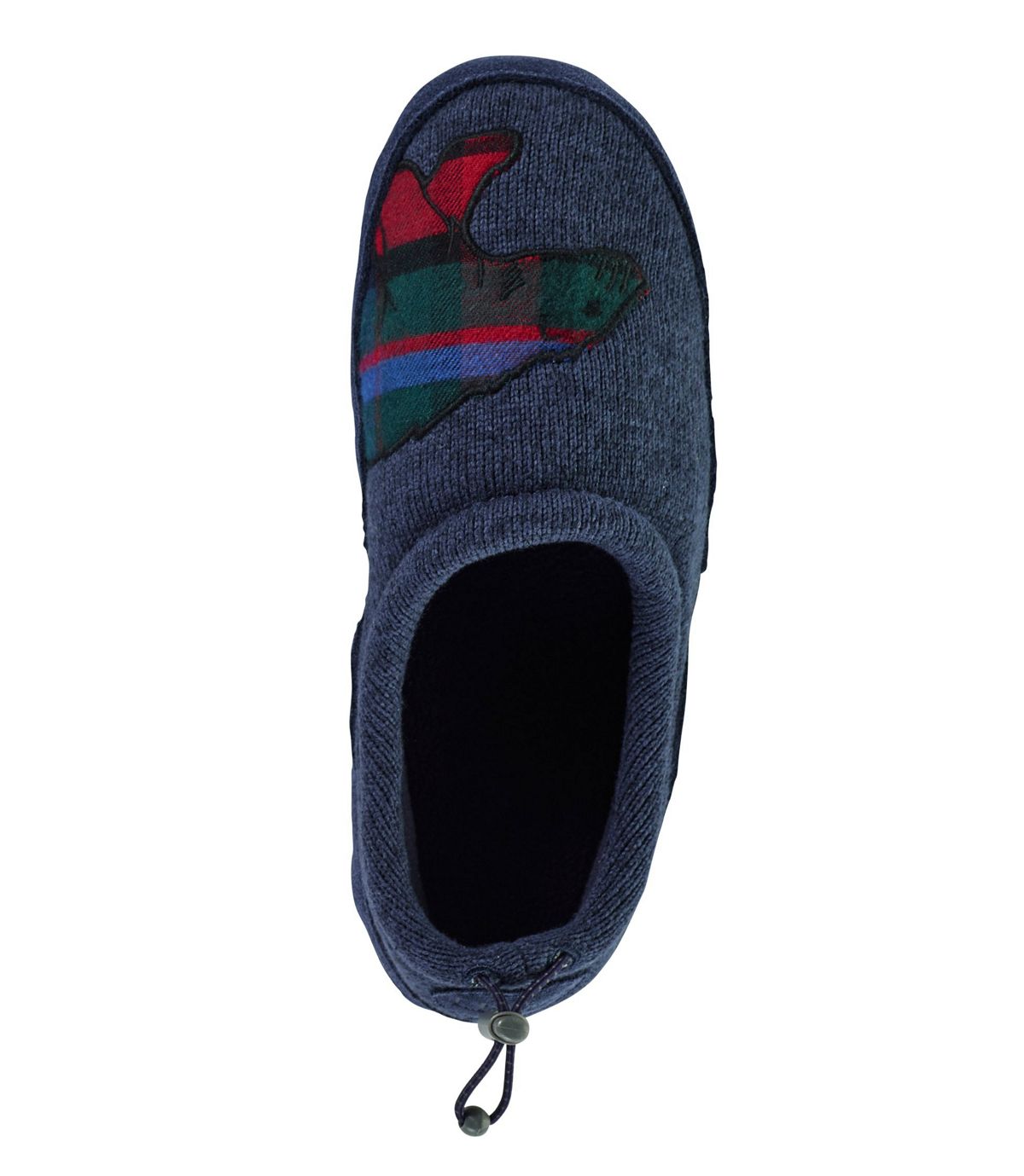 L.L.Bean Sweater Fleece Slippers, Motif