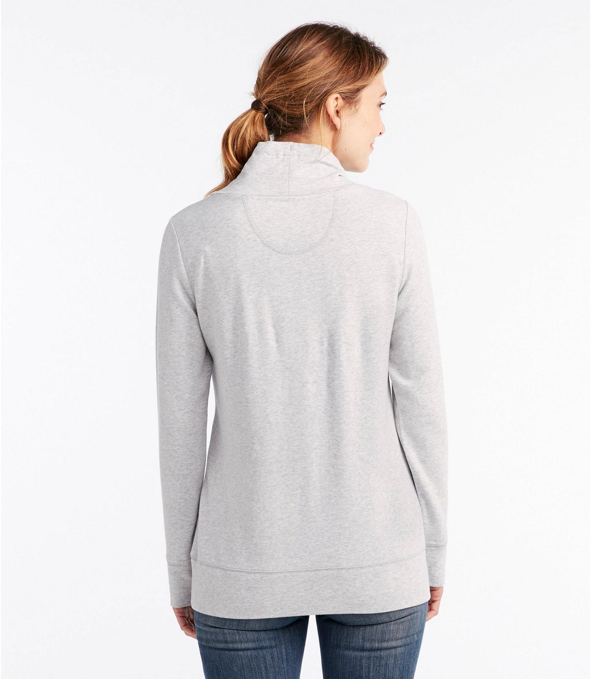 L.L.Bean Women's Ultrasoft Sweats, Funnelneck Pullover