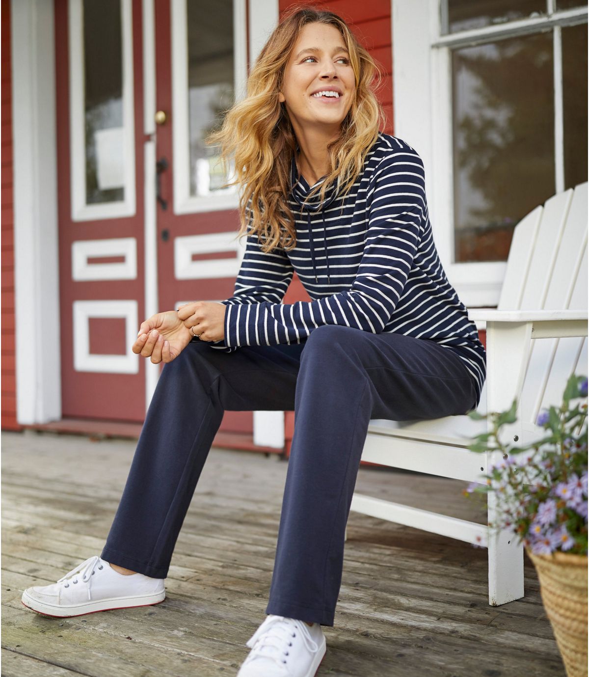 L.L.Bean Women's Ultrasoft Sweats, Straight-Leg