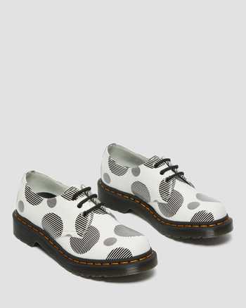 1461 Women's Polka Dot Smooth Leather Oxford Shoes,WOMEN'S ORIGINALS BOOTS,no.146