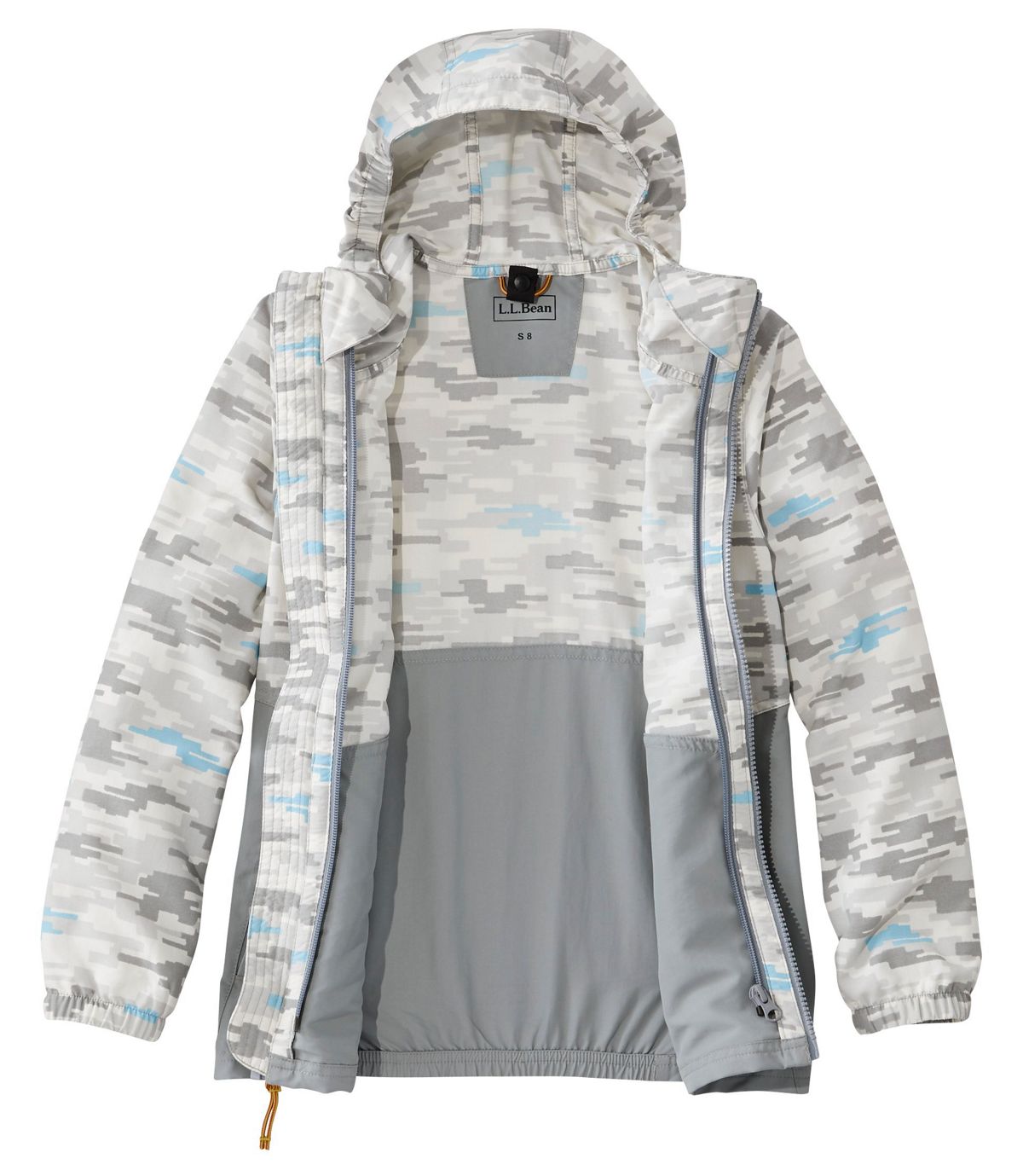L.L.Bean Kids' Mountain Classic 3-in-1 Jacket, Print