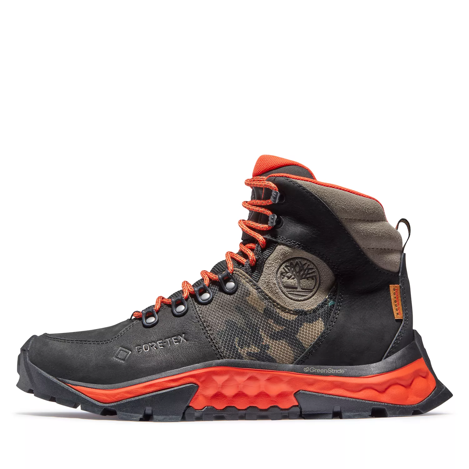 Men's GreenStride Solar Ridge Waterproof Hiking Boots