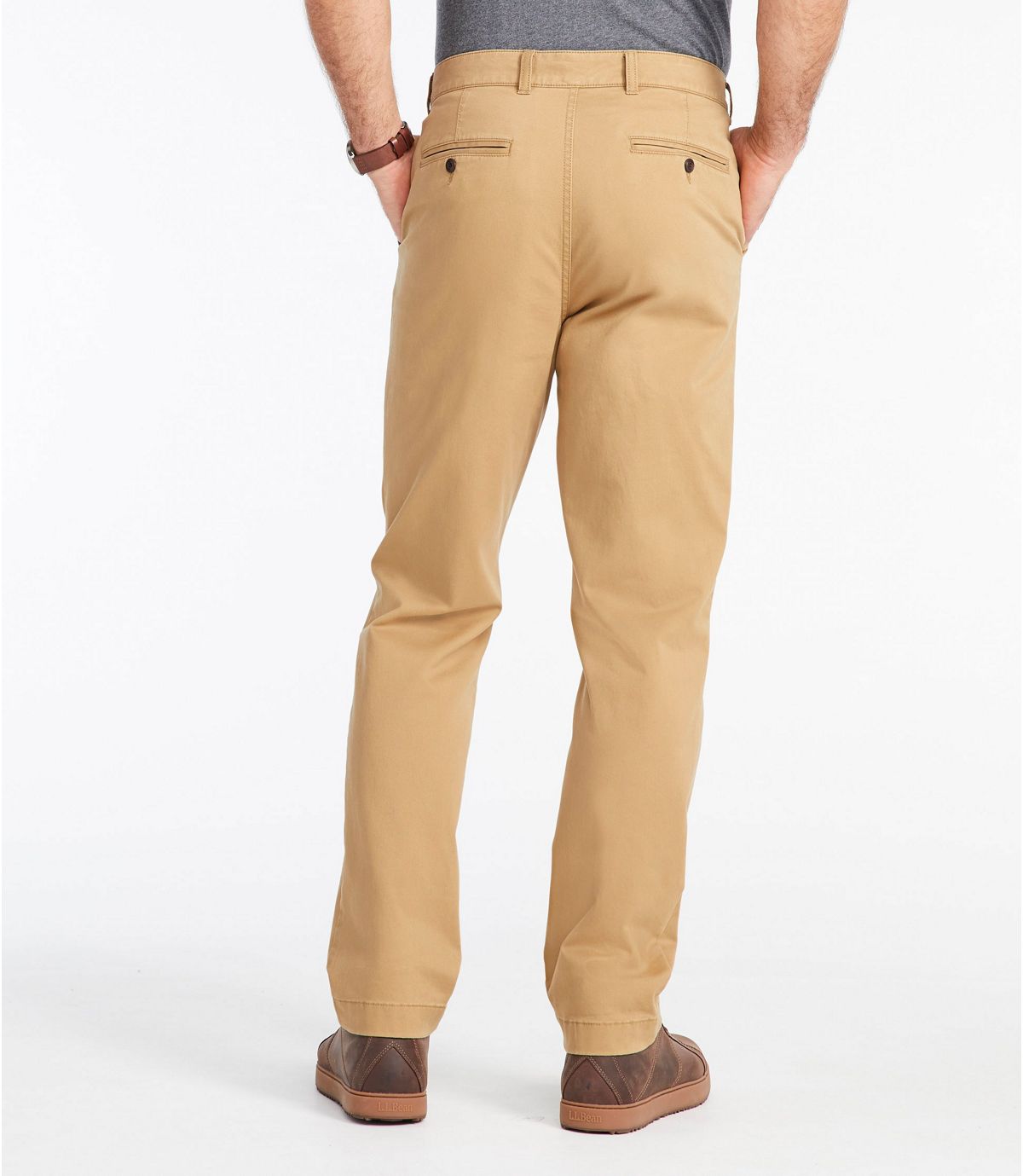 L.L.Bean Men's Lakewashed® Stretch Khakis, Classic Fit