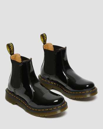 2976 Women's Patent Leather Chelsea Boots,WOMEN'S ORIGINALS BOOTS,no.272