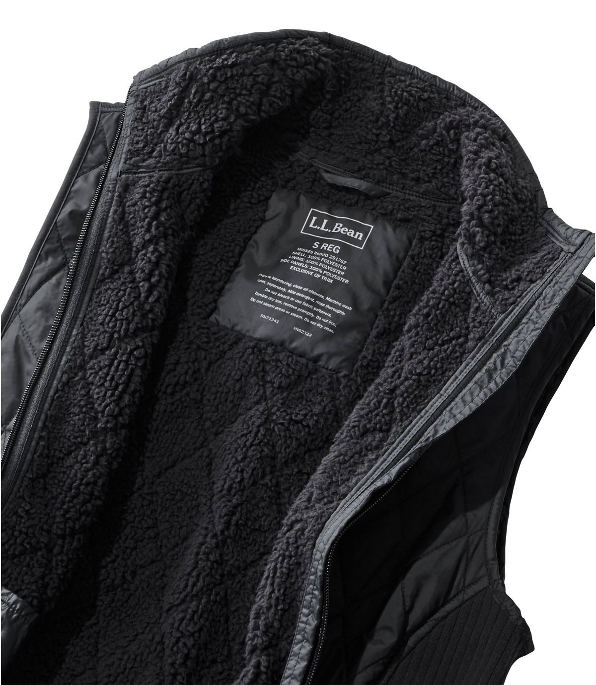 L.L.Bean Women's Fleece-Lined Fitness Vest