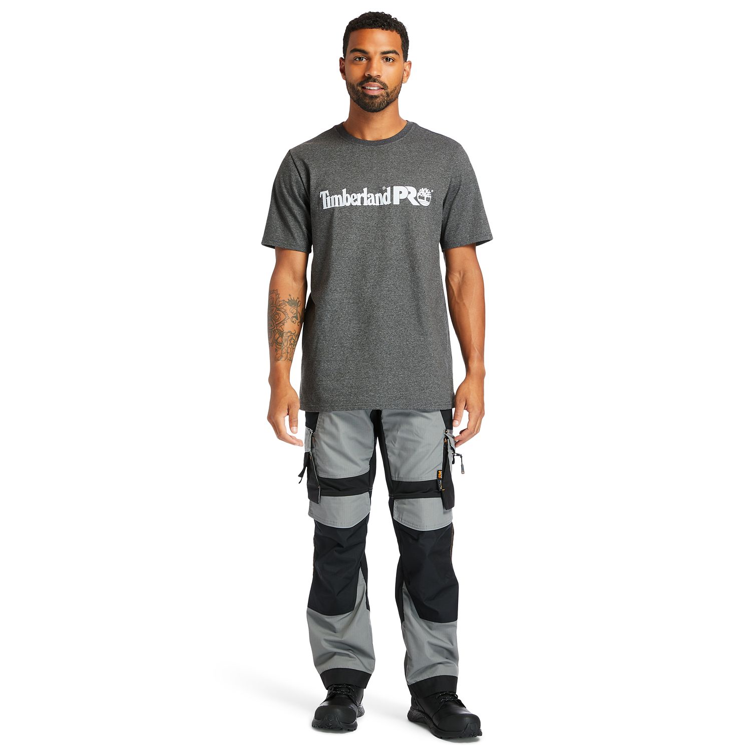 Men's Timberland PRO Base Plate Short-Sleeve Logo T-Shirt