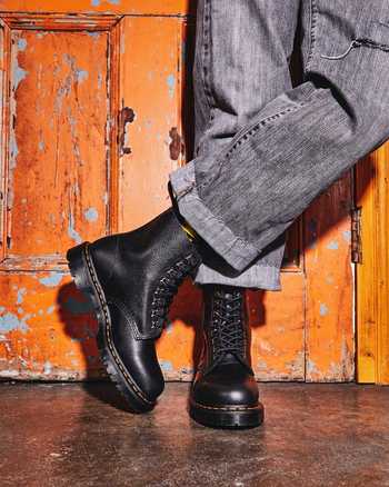 1460 Pascal Zip Tumbled Leather Lace Up Boots,MEN'S ORIGINALS BOOTS,no.603