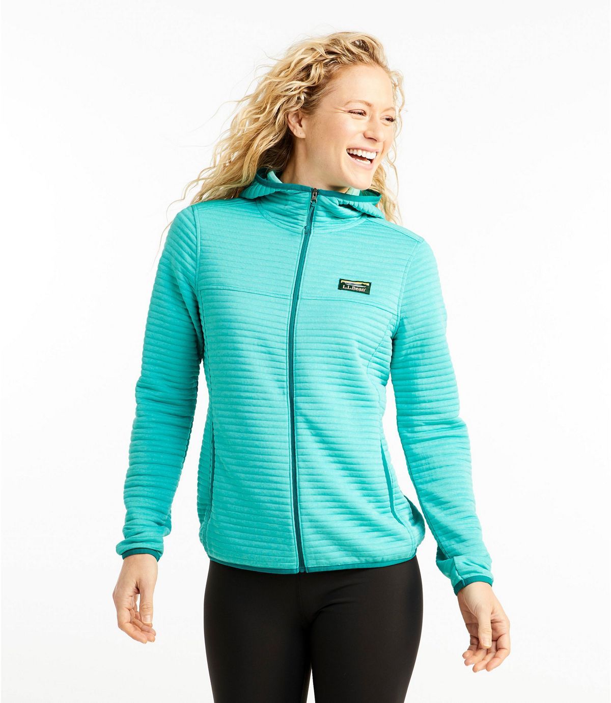 L.L.Bean Women's Airlight Knit Full-Zip Hoodie