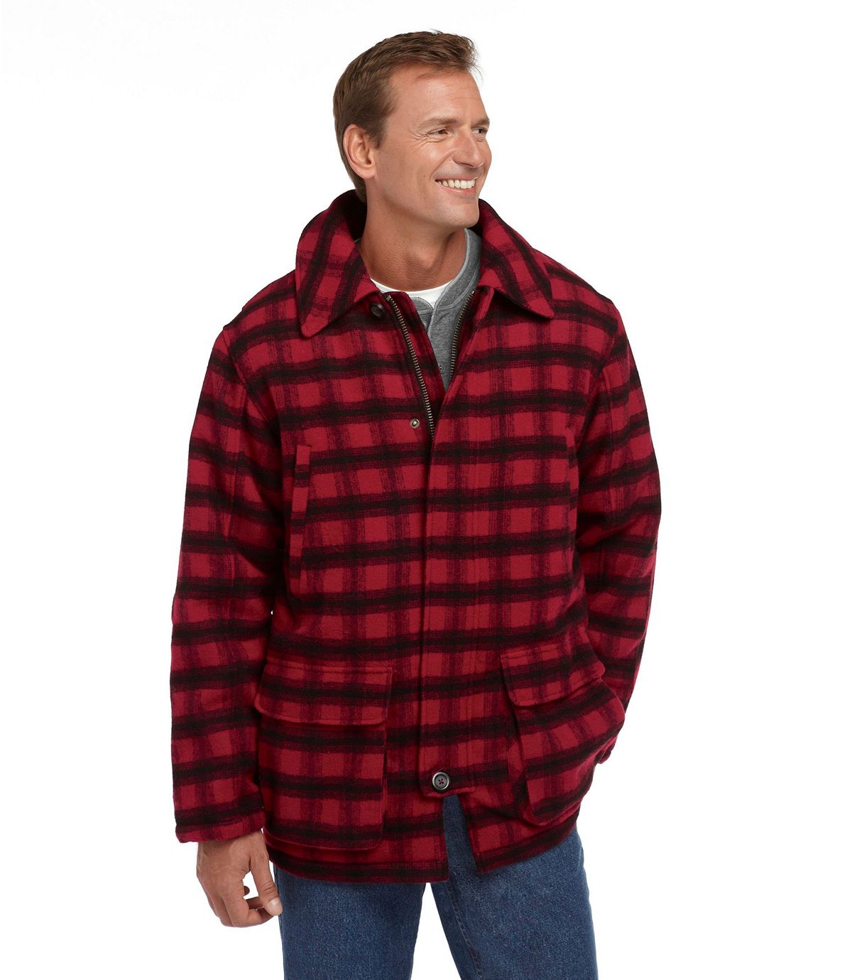 L.L.Bean Men's Maine Guide Wool Parka, PrimaLoft