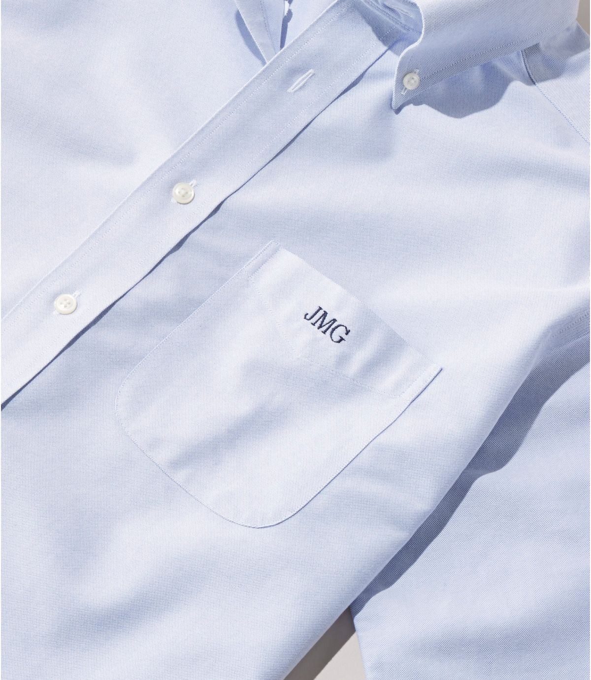 L.L.Bean Men's Wrinkle-Free Classic Oxford Cloth Shirt, Traditional Fit