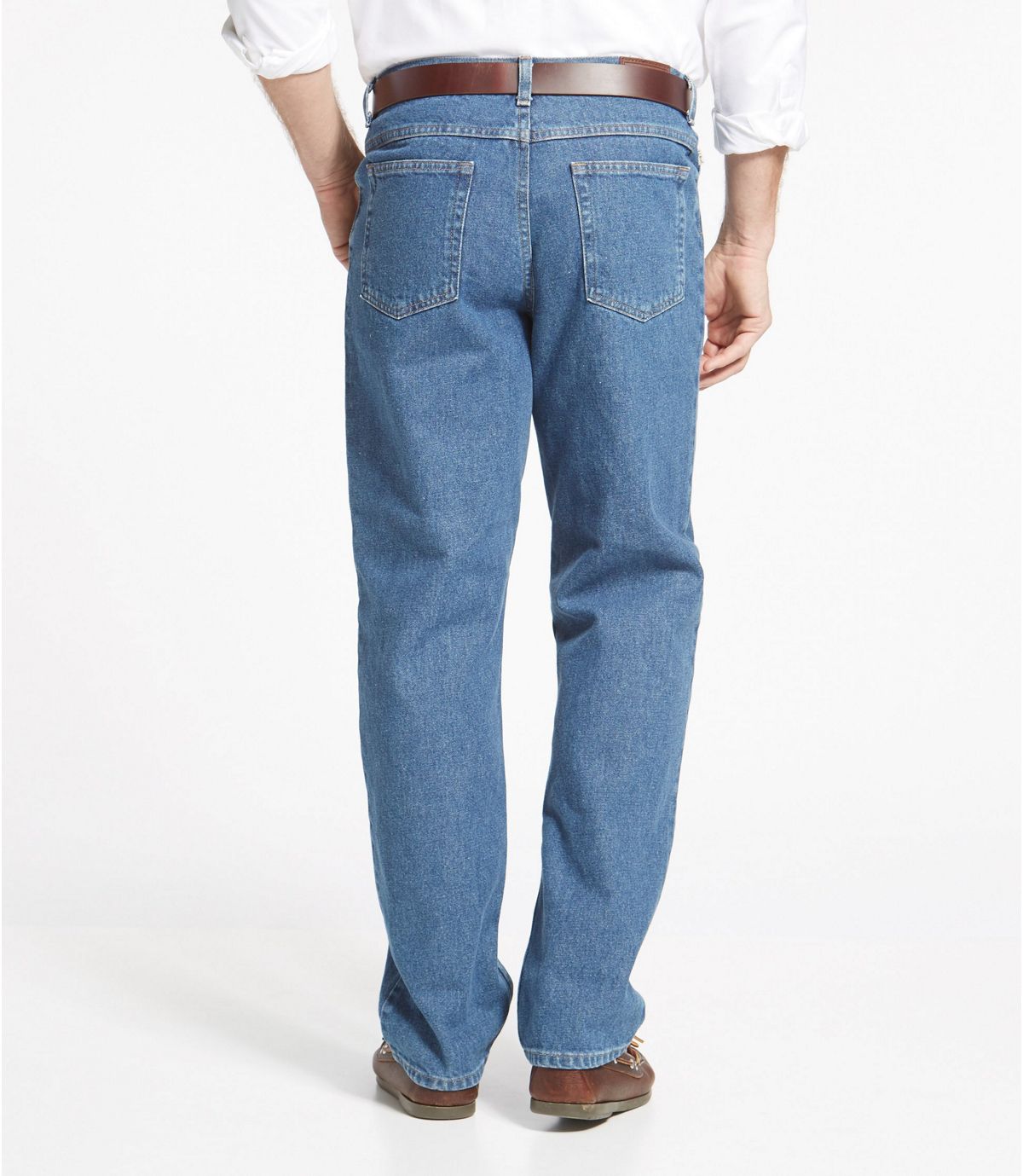 L.L.Bean Men's Double L® Jeans, Natural Fit Hidden Comfort