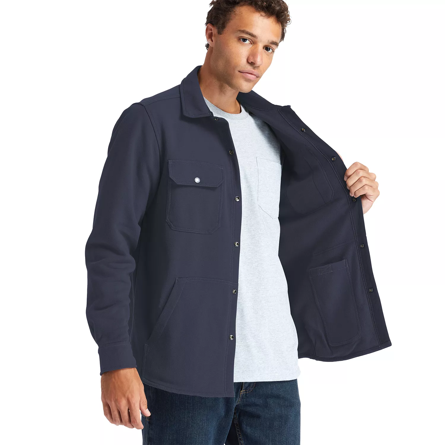 Men's Timberland PRO Mill River Fleece Shirt Jacket