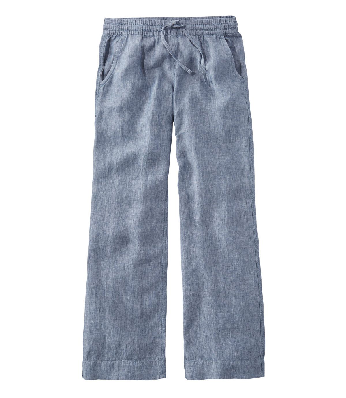 L.L.Bean Women's Premium Washable Linen Pull-On Pants