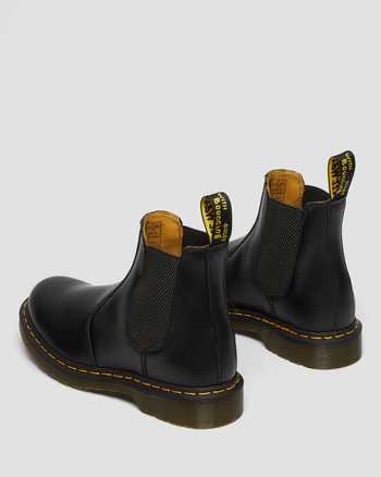 2976 Yellow Stitch Smooth Leather Chelsea Boots,MEN'S ORIGINALS BOOTS,no.500