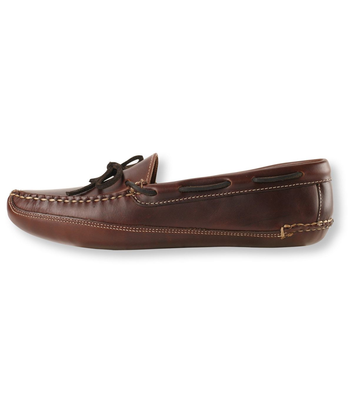 L.L.Bean Leather Double-Sole Slippers, Leather-Lined