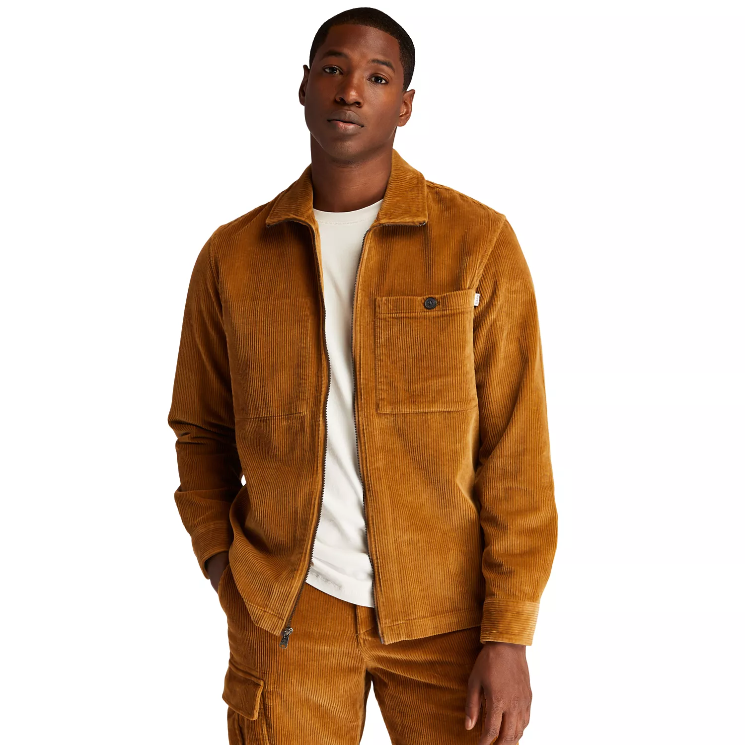 Men's Full-Zip Corduroy Overshirt
