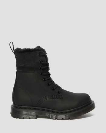 1460 Women's DM's Wintergrip Faux Fur Lined Boots,WOMEN'S WINTER BOOTS,no.36