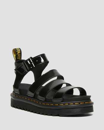 Blaire Women's Patent Leather Gladiator Sandals,WOMEN'S PLATFORMS,no.99